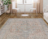 Couristan Imperial Asiatic Bluehaze Area Rug Lifestyle Image Feature