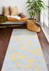 Bashian Veranda V107-VR113 Grey Blue Area Rug Lifestyle Image Feature