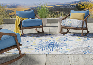 Bashian Veranda V107-VR108 Area Rug Lifestyle Image Feature
