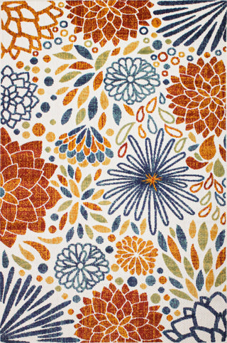 Bashian Veranda V107-VR109 Ivory/Rust Area Rug Main Image