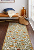 Bashian Veranda V107-VR111 Ivory Rust Area Rug Lifestyle Image Feature