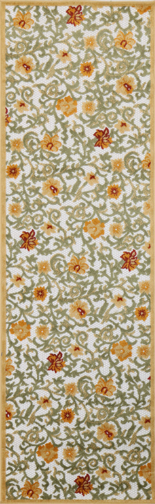 Bashian Veranda V107-VR111 Ivory Rust Area Rug