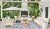 Bashian Veranda V107-VR102 Area Rug Lifestyle Image Feature