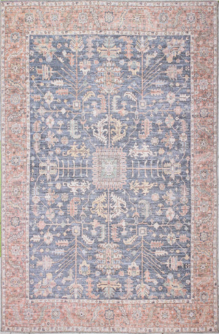 Bashian Vintage V108-PR204 Slate Area Rug