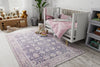 Bashian Vintage V108-PR213 Slate Area Rug