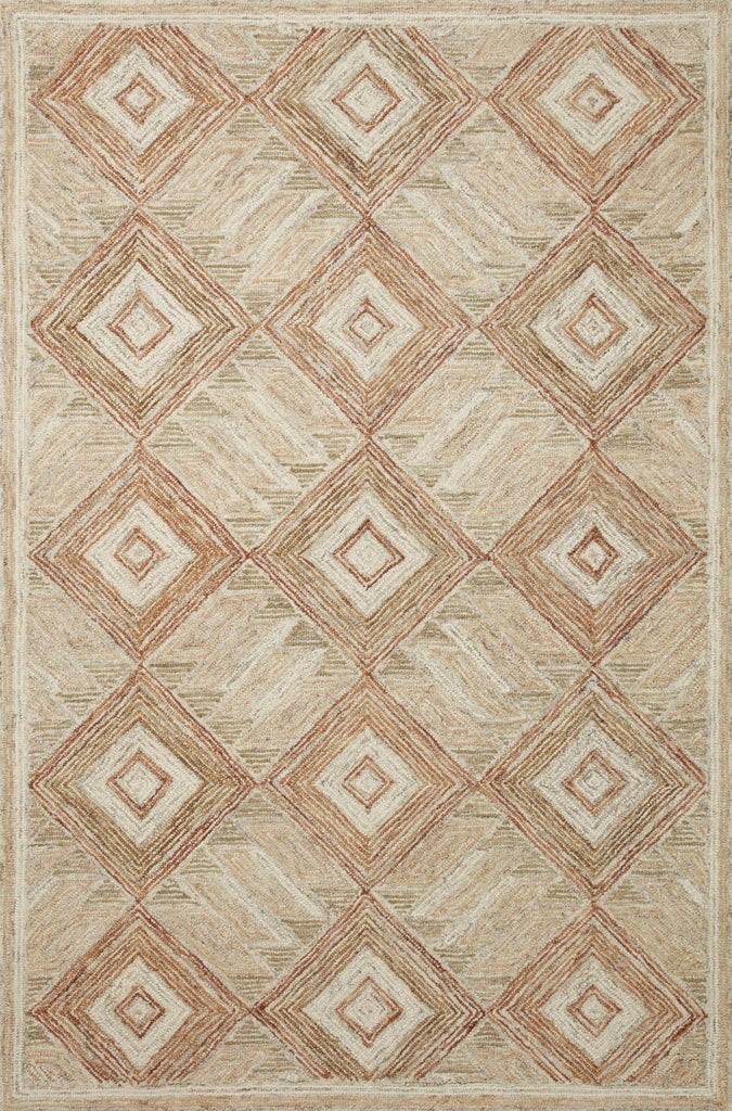 Loloi II Varena VAR-01 Sand/Clay Area Rug