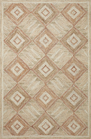 Loloi II Varena VAR-01 Sand/Clay Area Rug