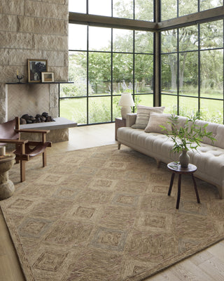 Loloi II Varena VAR-02 Berry/Multi Area Rug Lifestyle Image Feature