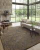 Loloi II Varena VAR-04 Plum/Gold Area Rug Lifestyle Image Feature