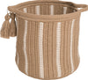 Colonial Mills Dublin Basket VB21 Taupe and White