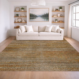 Dalyn Vico VC3 Khaki Area Rug Lifestyle Image Feature