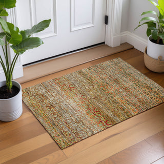 Dalyn Vico VC3 Khaki Area Rug Scatter Lifestyle Image Feature