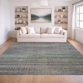 Dalyn Vico VC4 Sky Area Rug Lifestyle Image Feature