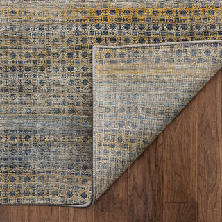 Dalyn Vico VC5 Navy Area Rug Backing Image