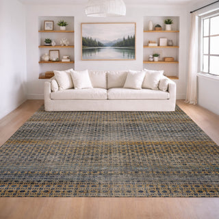 Dalyn Vico VC5 Navy Area Rug Lifestyle Image Feature