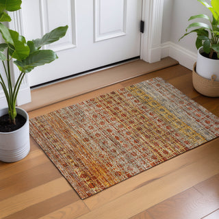 Dalyn Vico VC5 Paprika Area Rug Scatter Lifestyle Image Feature