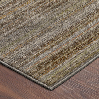 Dalyn Vico VC6 Chocolate Area Rug Corner Image