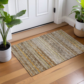 Dalyn Vico VC6 Chocolate Area Rug Scatter Lifestyle Image Feature