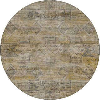 Dalyn Vico VC7 Gold Area Rug Round Main Image