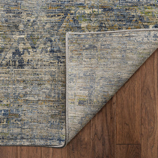 Dalyn Vico VC7 Navy Area Rug Backing Image