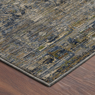 Dalyn Vico VC7 Navy Area Rug Corner Image