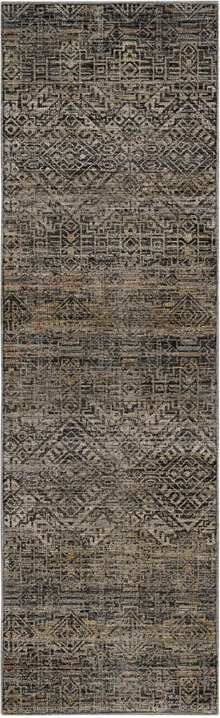 Dalyn Vico VC8 Black Area Rug Runner Main Image