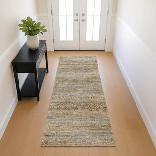 Dalyn Vico VC8 Linen Area Rug Runner Lifestyle Image Feature