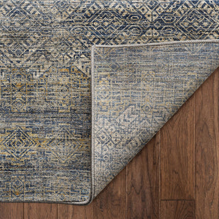 Dalyn Vico VC8 Navy Area Rug Backing Image