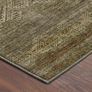 Dalyn Vico VC8 Olive Area Rug Corner Image