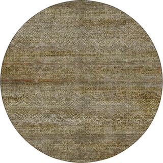 Dalyn Vico VC8 Olive Area Rug Round Main Image