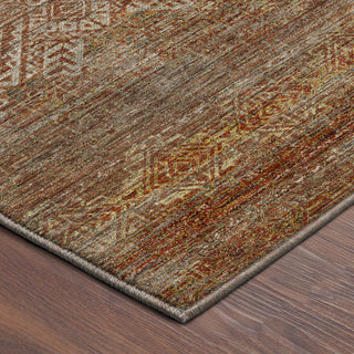 Dalyn Vico VC8 Paprika Area Rug Corner Image