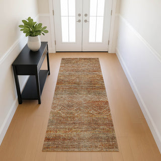 Dalyn Vico VC8 Paprika Area Rug Runner Lifestyle Image Feature