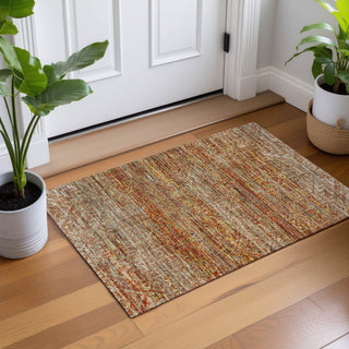 Dalyn Vico VC8 Paprika Area Rug Scatter Lifestyle Image Feature