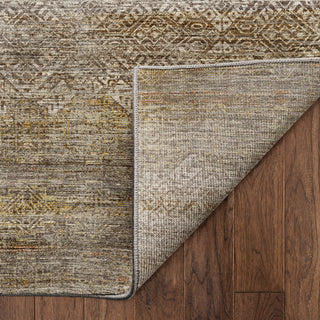 Dalyn Vico VC8 Taupe Area Rug Backing Image