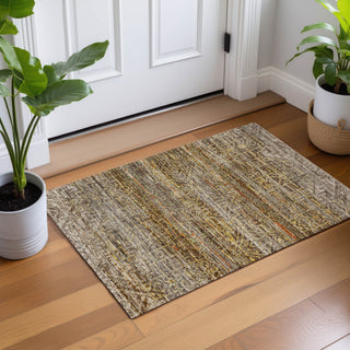 Dalyn Vico VC8 Taupe Area Rug Scatter Lifestyle Image Feature