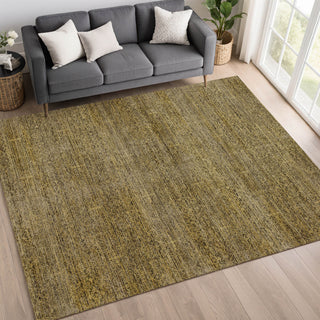 Dalyn Vico VC9 Gold Area Rug Lifestyle Image Feature