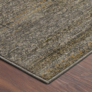 Dalyn Vico VC9 Graphite Area Rug Corner Image