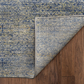 Dalyn Vico VC9 Navy Area Rug Backing Image
