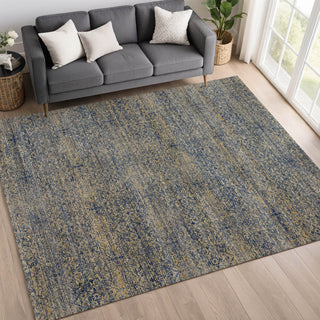 Dalyn Vico VC9 Navy Area Rug Lifestyle Image Feature
