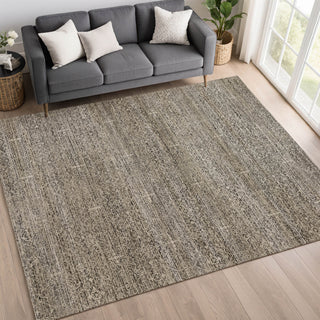 Dalyn Vico VC9 Silver Area Rug Lifestyle Image Feature