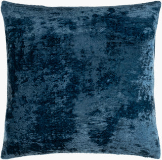 Surya Velvet Deco VDC-001 Dark Blue Detail