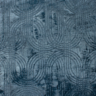 Surya Velvet Deco VDC-001 Dark Blue Detail