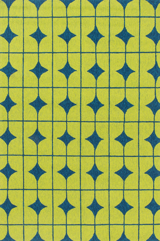 Loloi Venice Beach VB-03 Lime / Blue Area Rug main image