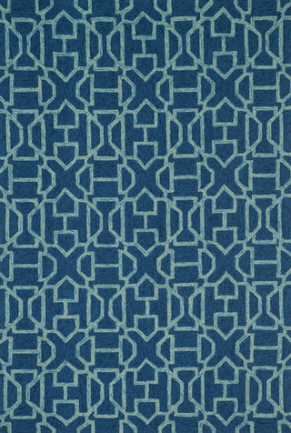 Loloi Venice Beach VB-21 Navy / Aqua Area Rug Main