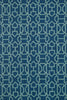 Loloi Venice Beach VB-21 Navy / Aqua Area Rug main image
