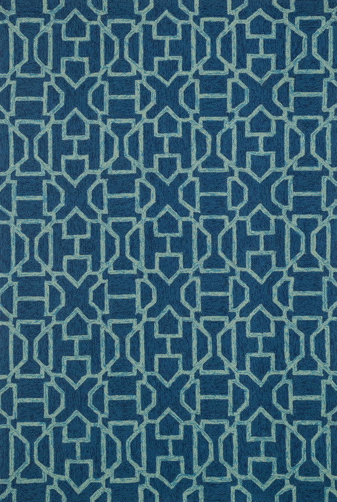 Loloi Venice Beach VB-21 Navy / Aqua Area Rug main image
