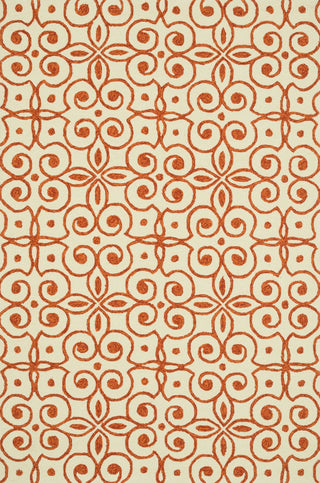 Loloi Ventura HVT07 Ivory / Spice Area Rug main image