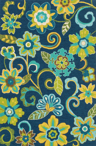 Loloi Ventura HVT10 Blue / Green Area Rug main image