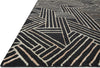 Loloi Verve VER-01 Charcoal / Neutral Area Rug Corner Image