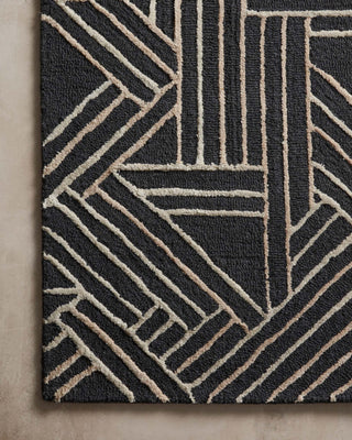 Loloi Verve VER-01 Charcoal / Neutral Area Rug Main Image